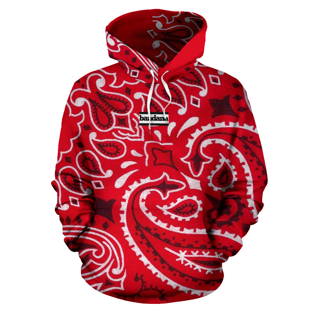 Bandana Big Red Bandana Premium Pullover Hoodie